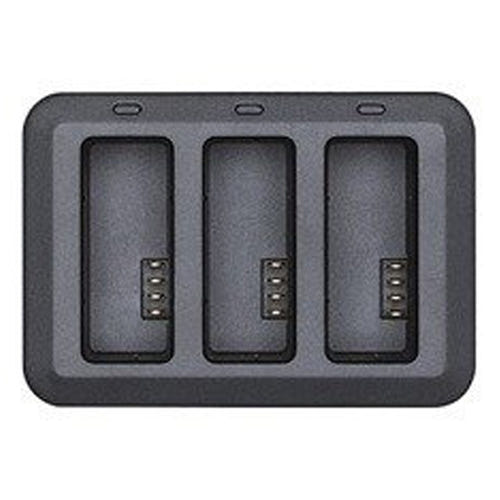 DJI Tello - Hub de charge pour 3 batteries : les trois emplacements de batterie