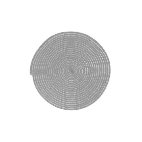 Baseus Rainbow Circle - Bande velcro pour câbles, 3 m (grise) : bande enroulée autour d'un câble