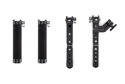DJI R Twist Grip Dual - Poignée double avec grip BG30 pour RS 2 : poignée double DJI R Twist Grip Dual