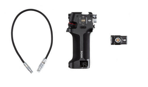 DJI Tethered Control Handle - Poignée de commande filaire pour RS 2 et RS 3 Pro : poignée de commande DJI Tethered Control Handle