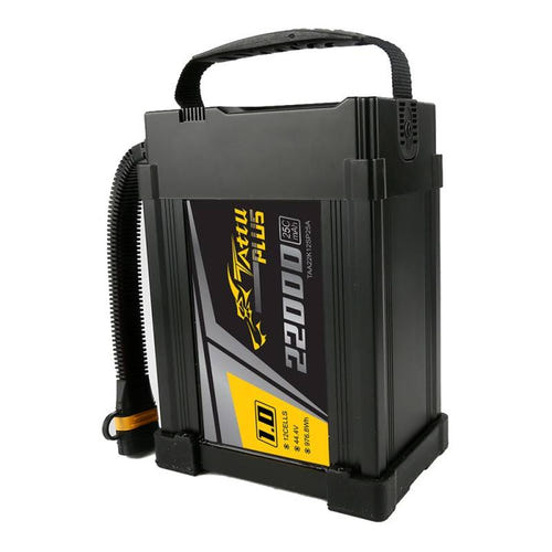 Tattu Plus 1.0 - Batterie LiPo 12S 22000 mAh 44,4 V 25C (AS150U) : batterie LiPo Tattu Plus 1.0, vue d'ensemble
