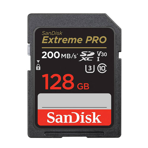 SanDisk Extreme PRO - Carte SDXC 128 Go UHS-I 200/90 Mo/s : carte SDXC SanDisk Extreme PRO 128 Go