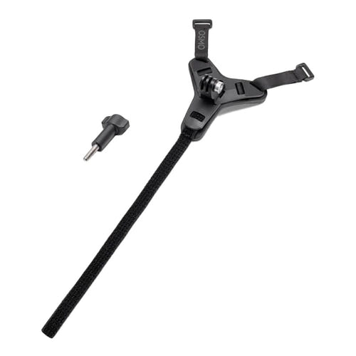 DJI Osmo Action - Fixation mentonnière pour casque : caméra Osmo Action montée sous la mentonnière