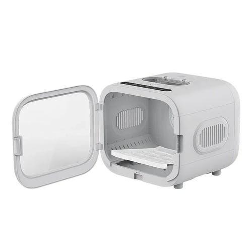 Petkit Airsalon Max - Séchoir connecté 60 L pour chat et petit chien (blanc) : panneau LED de commande du séchoir