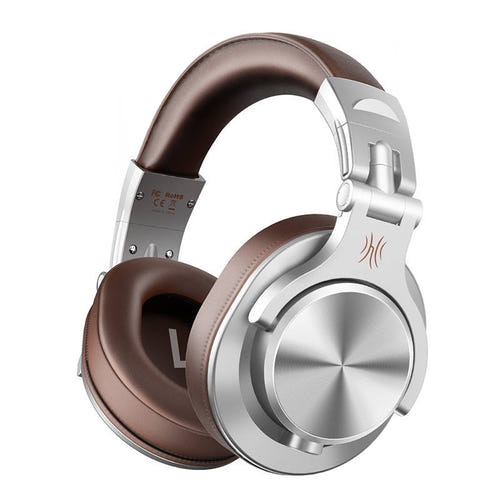 OneOdio A71 - Casque filaire 40 mm néodyme (brun) : casque filaire OneOdio A71 brun vu de trois quarts