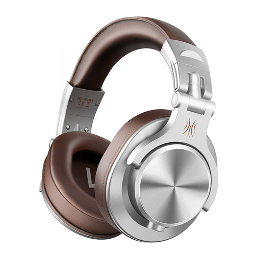 OneOdio A71 - Casque filaire 40 mm néodyme (brun) : casque filaire OneOdio A71 brun vu de trois quarts