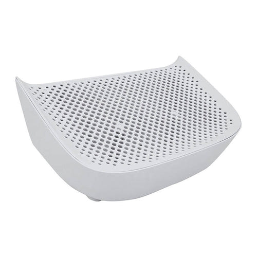 Catlink CL-LBPS-02 - Escalier attrape-litière pour litière Scooper (gris) : maille dense de la surface de l'escalier