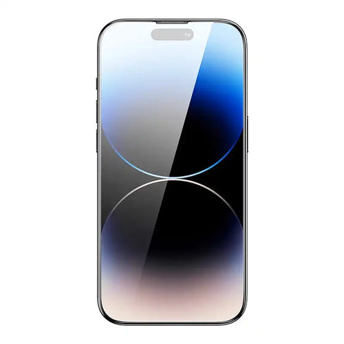 Baseus Corning - Verre trempé pour iPhone 14 Pro Max avec filtre anti-poussière : revêtement oléophobe anti-traces