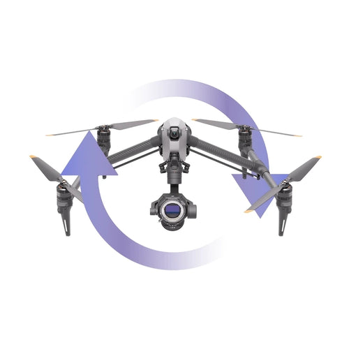 DJI Care Pro - Plan 2 ans pour Inspire 3 (code électronique) : visuel du service DJI Care Pro deux ans pour Inspire 3