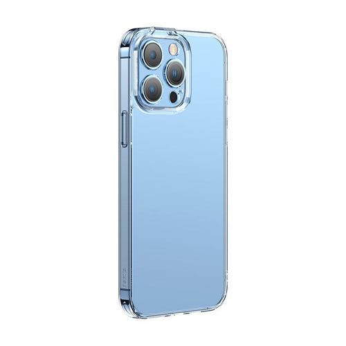 Baseus SuperCeramic - Coque transparente et verre trempé pour iPhone 14 Plus : contour d'objectif surélevé et protection Air Armor