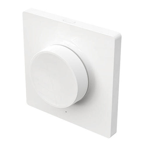 Yeelight Smart Dimmer - Variateur sans fil pour luminaires Yeelight (blanc) : molette de réglage de la luminosité