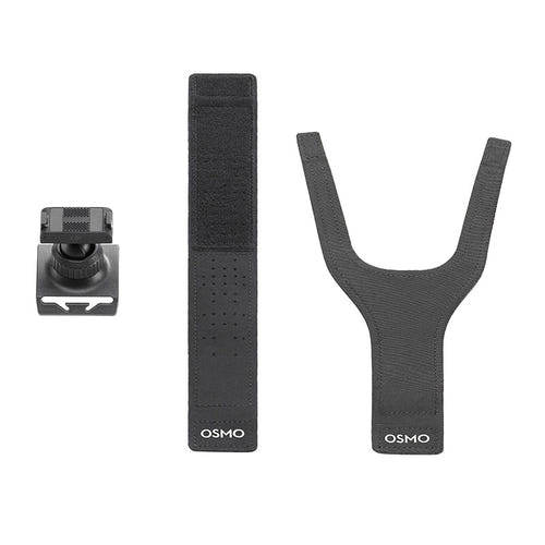 DJI Osmo Action - Fixation poignet 360° pour Osmo Action 3 et 4 : sangle auto-agrippante réglable