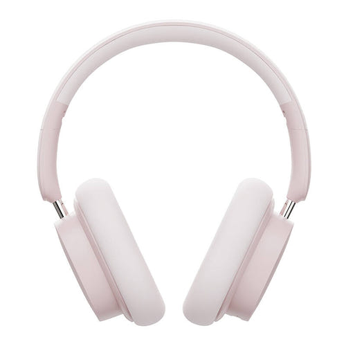 Baseus Bowie D05 - Casque sans fil Bluetooth 5.2, 70 h (rose doré) : port USB-C de charge