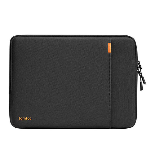 Tomtoc Defender-A13 - Housse pour ordinateur portable 14 pouces (noir) : housse noire 14 pouces fermée