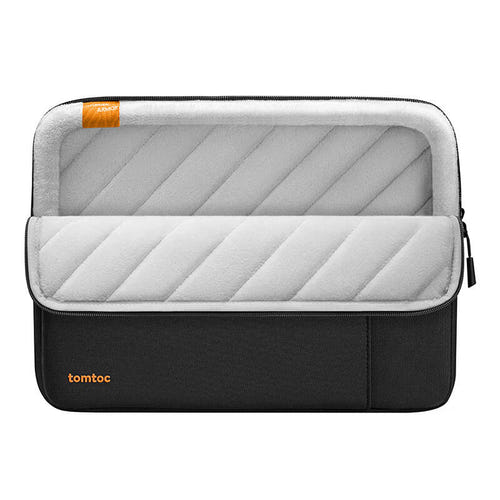 Tomtoc Defender-A13 - Housse pour ordinateur portable 14 pouces (noir) : coins renforcés amortissants