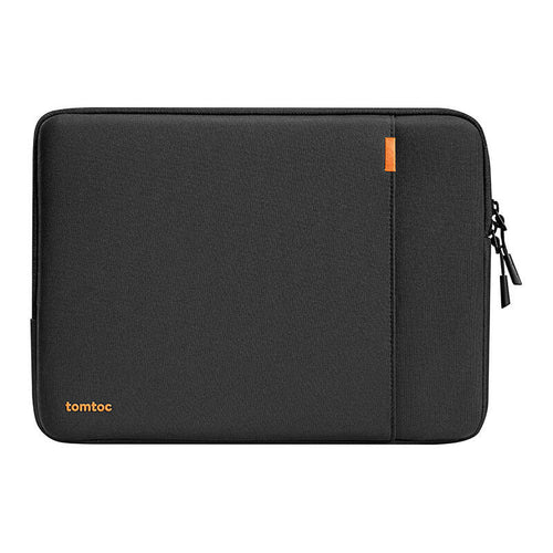 Tomtoc Defender-A13 - Housse pour ordinateur portable 15 pouces (noir) : housse noire 15 pouces fermée