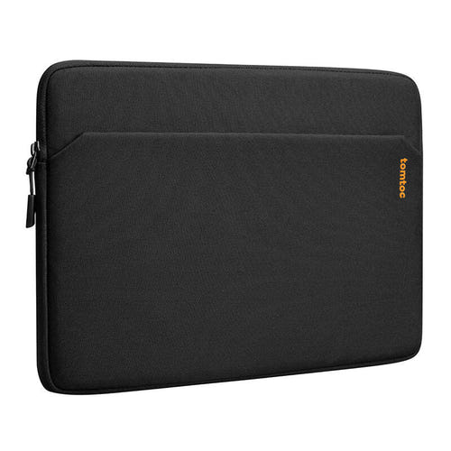 Tomtoc Light-A18 - Housse fine pour ordinateur portable 14 pouces (noir) : zip YKK sur le bord supérieur