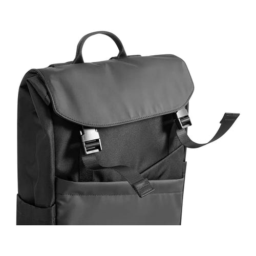 Tomtoc Slash-T64 - Sac à dos 18 L pour ordinateur 15,6 pouces (météorite) : poche avant oblique ouverte