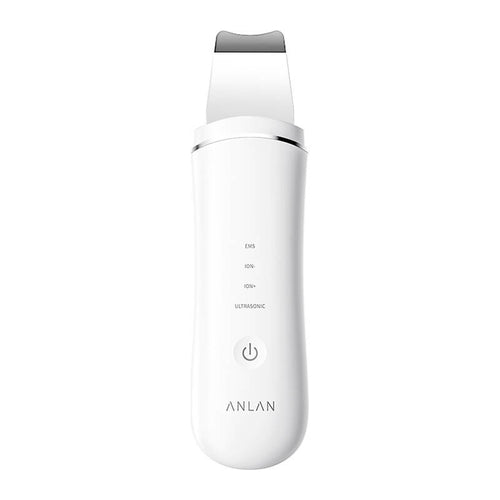 ANLAN 01-ACPJ32-02A - Spatule ultrasonique et EMS pour le visage (blanche) : spatule ultrasonique ANLAN blanche