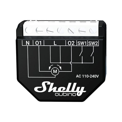Shelly Qubino Wave Shutter - Module Z-Wave pour volets roulants et stores : module Z-Wave Shelly Qubino Wave Shutter pour volets roulants