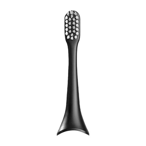 ENCHEN Aurora T+ - Brossettes de rechange, lot de 2 (noir) : détail des poils DuPont à bouts arrondis