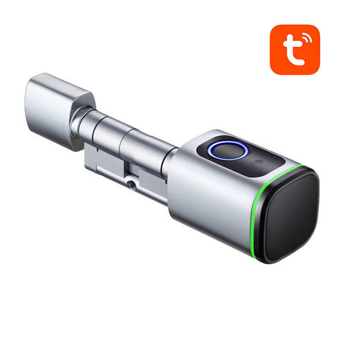 Avatto SDL-S1-S70 - Cylindre de serrure connecté 70 mm (argent) : cylindre de serrure connecté Avatto SDL-S1-S70 argent
