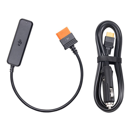 DJI Power Car Charger (SDC) - Chargeur allume-cigare 100 W 12/24 V : chargeur allume-cigare DJI Power (SDC)