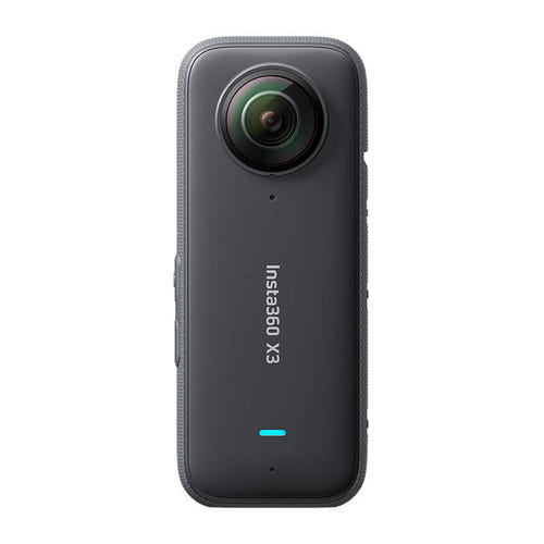 Insta360 X3 - Caméra 360 en 5,7K avec capteur 1/2 pouce : caméra Insta360 X3 vue de face