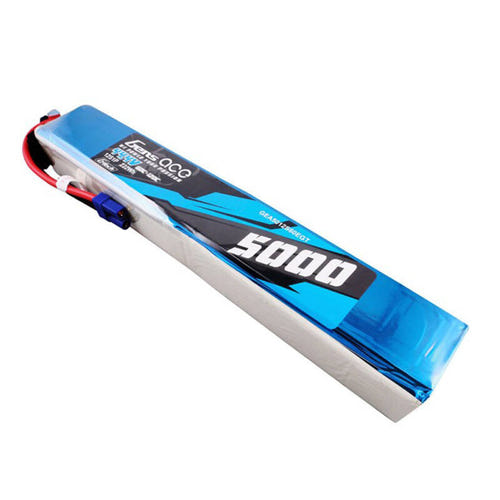 Gens ace G-Tech 5000 mAh 44,4 V 60C - Batterie LiPo 12S1P (EC5) : étiquette 5000 mAh 44,4 V 60C du pack