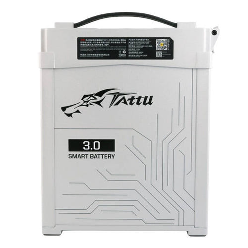 Tattu 3.0 28000 mAh 53,2 V 25C - Batterie LiPo HV 14S1P (Molex) : étiquette 28000 mAh 53,2 V 25C du pack 14S1P