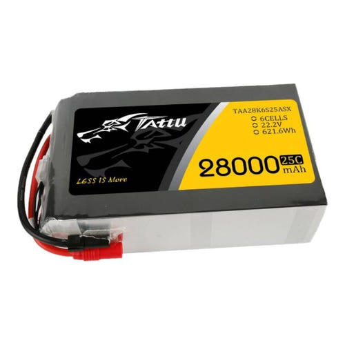 Tattu 28000 mAh 22,2 V 25C 6S1P - Batterie LiPo AS150+XT150 : prise de décharge AS150+XT150 du pack