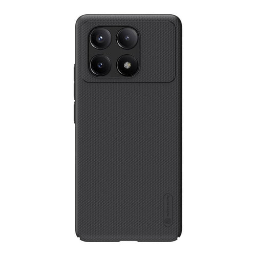 Nillkin Super Frosted Shield Pro - Coque Redmi K70E / Poco X6 Pro 5G (noire) : coque Nillkin Super Frosted Shield Pro noire vue de dos