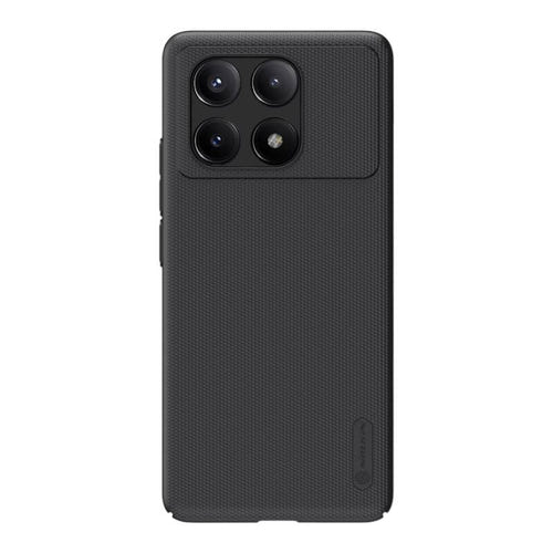 Nillkin Super Frosted Shield Pro - Coque Redmi K70E / Poco X6 Pro 5G (noire) : coque Nillkin Super Frosted Shield Pro noire vue de dos