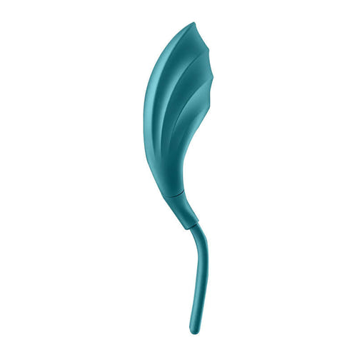 Satisfyer Swordsman - Anneau vibrant ajustable, 12 programmes (vert) : stimulateur ondulé du modèle Swordsman