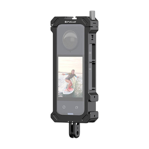 Puluz PU941B - Cage de protection métallique pour Insta360 X4 : cage de protection métallique Puluz PU941B pour Insta360 X4