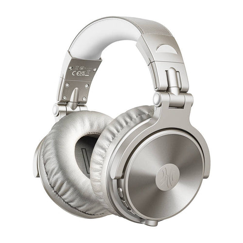 OneOdio Pro C - Casque sans fil 110 h avec câble jack 3,5 mm (argent) : casque sans fil OneOdio Pro C argent
