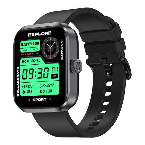 Zeblaze Beyond 3 Plus - Montre connectée GPS AMOLED 1,78 pouce (noire) : écran AMOLED de 1,78 pouce lumineux