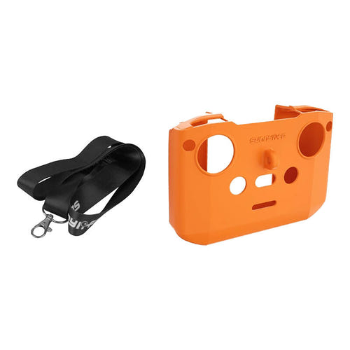 Sunnylife - Étui en silicone pour radiocommande DJI RC-N1, RC-N2 et RC-N3 (orange) : étui en silicone orange Sunnylife pour radiocommande DJI