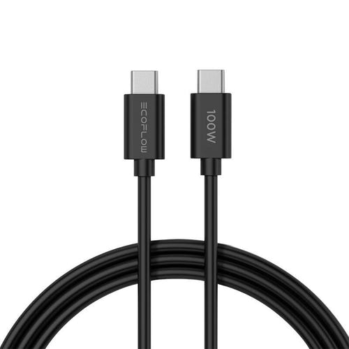EcoFlow RAPID - Chargeur secteur GaN 65 W à trois ports : chargeur GaN branché sur une prise murale