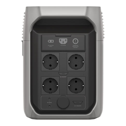 EcoFlow DELTA 3 1500 - Station électrique portable 1536 Wh, 1800 W : écran de contrôle de la station DELTA 3 1500