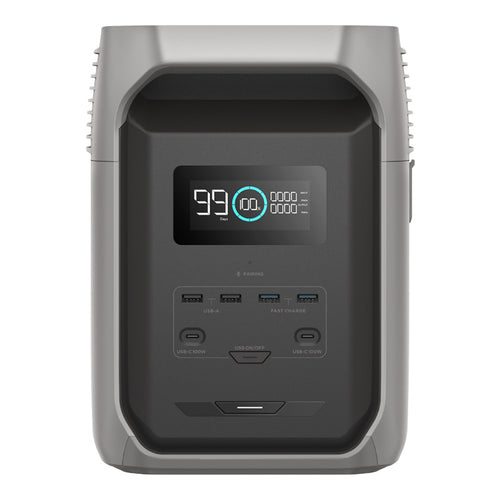 EcoFlow DELTA 3 1500 - Station électrique portable 1536 Wh, 1800 W : station électrique portable EcoFlow DELTA 3 1500