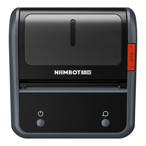 Niimbot B3S_P - Imprimante d'étiquettes thermique Bluetooth 203 dpi (grise) : étiquettes imprimées avec la Niimbot B3S_P