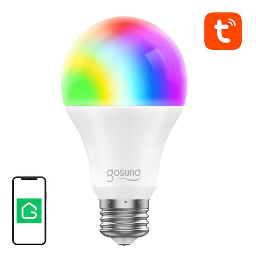 Gosund WB4 - Ampoule LED connectée E27 RGB 8 W, 800 lumens (Tuya) : ampoule LED connectée Gosund WB4 à culot E27