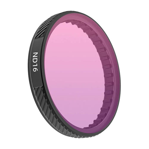 Sunnylife OA5-FI906 - Set de 4 filtres CPL, ND8, ND16 et ND32 pour DJI Osmo Action 5 Pro, 4 et 3 : filtres CPL, ND8, ND16 et ND32 alignés