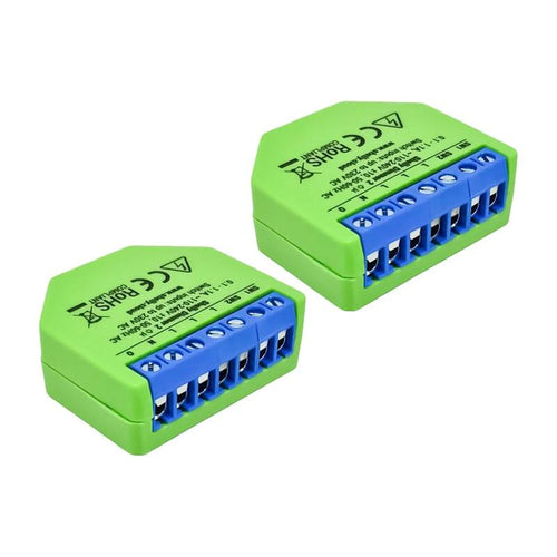 Shelly Dimmer 2 - Lot de 2 variateurs connectés 230 V Wi-Fi, sans fil neutre : variateur connecté Shelly Dimmer 2