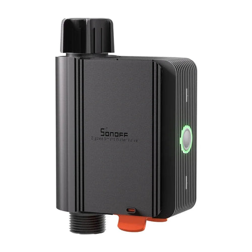 Sonoff SWV-BSP - Électrovanne d'arrosage connectée Zigbee 3/4 pouce avec compteur d'eau : électrovanne d'arrosage connectée Sonoff SWV-BSP