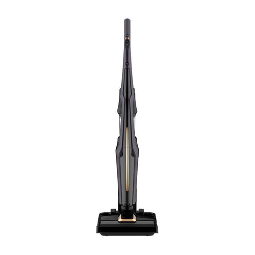 Deerma DEM-P40 Pro - Aspirateur balai laveur sans fil 18 000 Pa : brosse éclairée par les LED vertes sur le sol