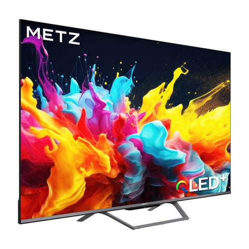 METZ 65MQE7600Z - Téléviseur QLED 4K 65 pouces Google TV : dalle mate Matte Screen Pro sans reflet