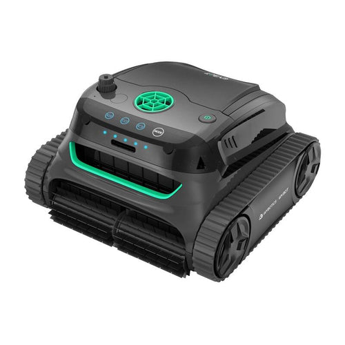 Wybot S2 - Robot de piscine sans fil à écran tactile : robot de piscine sans fil Wybot S2 vu d'ensemble