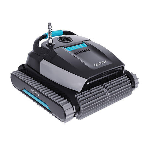 Wybot L1 - Robot de piscine filaire 200 W, câble de 18 m : panier de filtration de 6 litres du Wybot L1